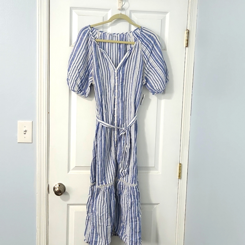 Old Navy Peasant Maxi Dress NWT